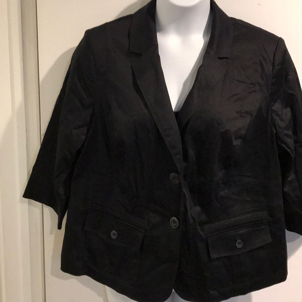 Black dress up jacket